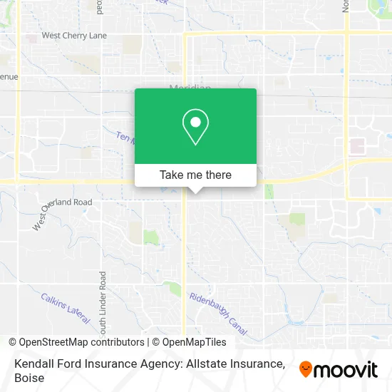 Kendall Ford Insurance Agency: Allstate Insurance map