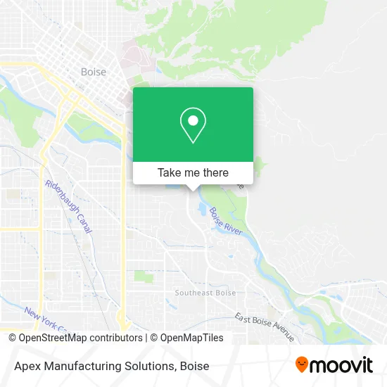 Apex Manufacturing Solutions map