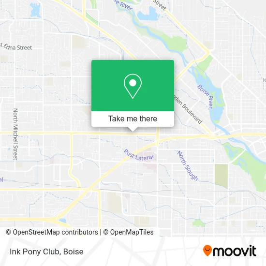 Ink Pony Club map