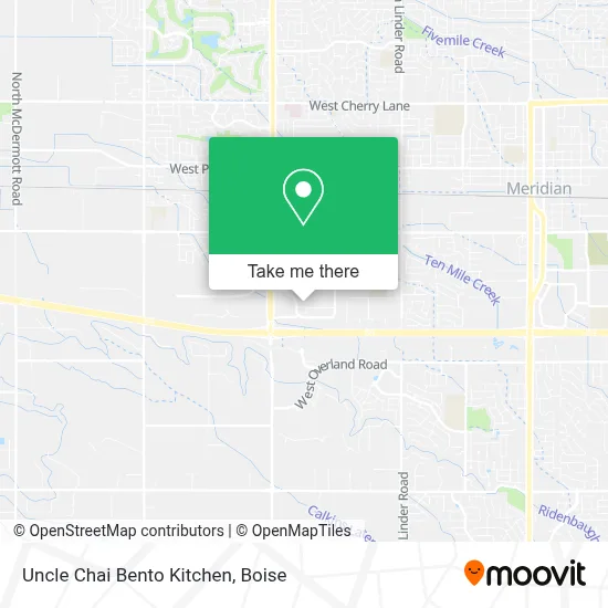 Uncle Chai Bento Kitchen map