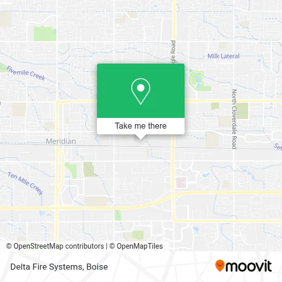 Delta Fire Systems map