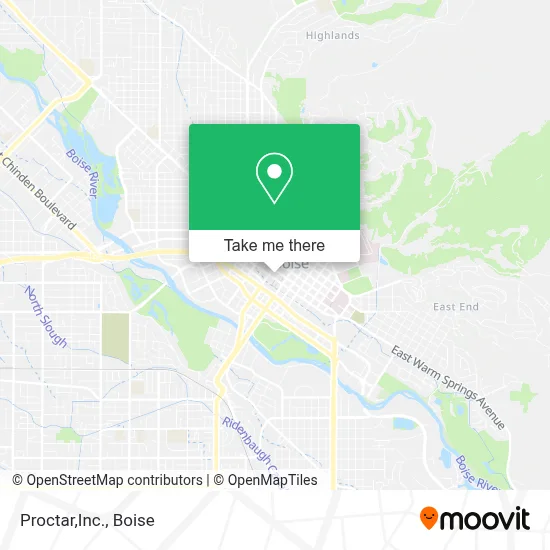 Proctar,Inc. map
