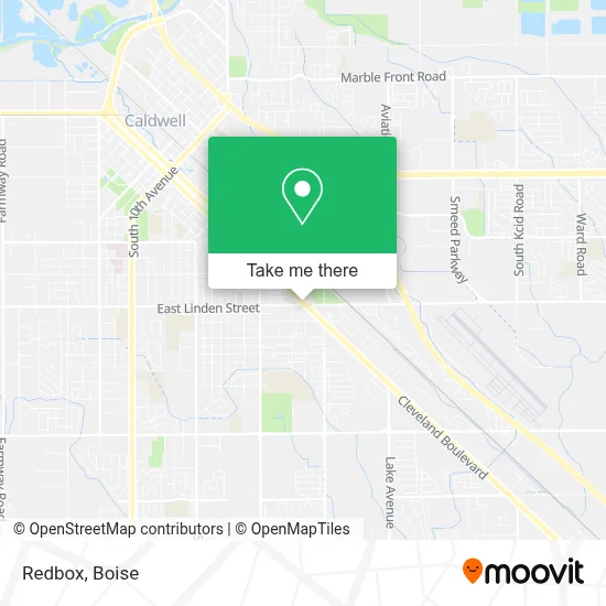 Redbox map