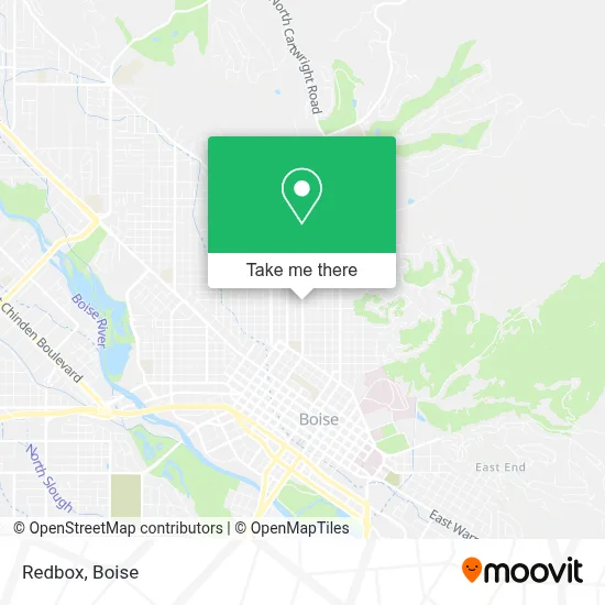 Redbox map