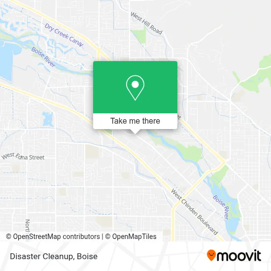 Disaster Cleanup map