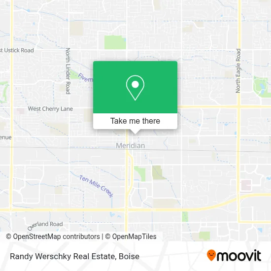 Randy Werschky Real Estate map