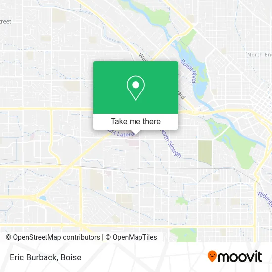 Eric Burback map