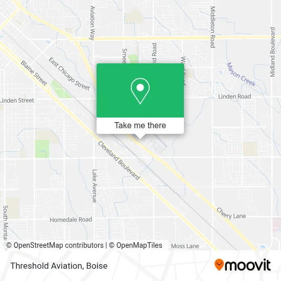 Threshold Aviation map