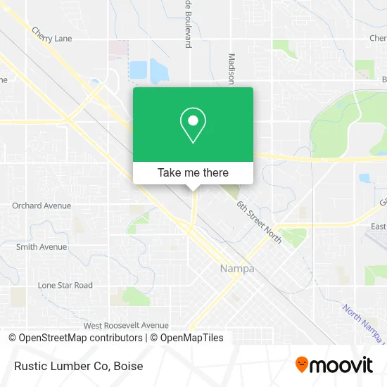 Rustic Lumber Co map