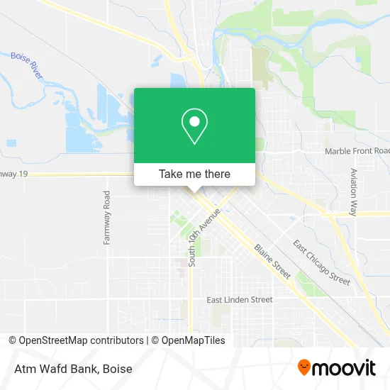 Atm Wafd Bank map