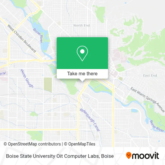 Boise State University Oit Computer Labs map