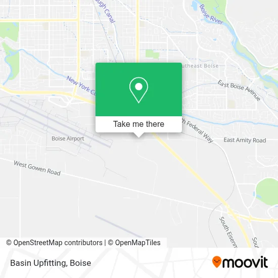 Basin Upfitting map