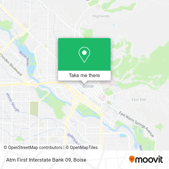 Atm First Interstate Bank 09 map