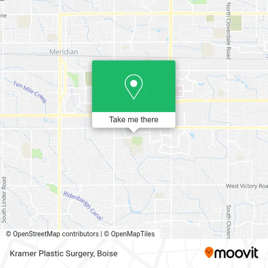 Kramer Plastic Surgery map