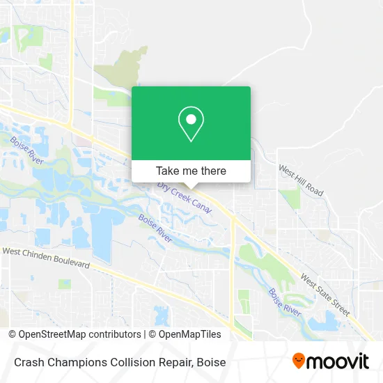 Crash Champions Collision Repair map