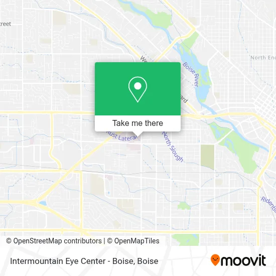 Intermountain Eye Center - Boise map