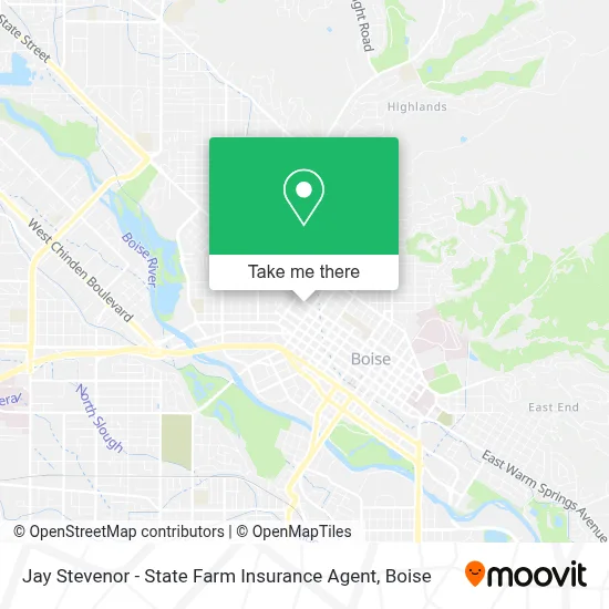 Jay Stevenor - State Farm Insurance Agent map
