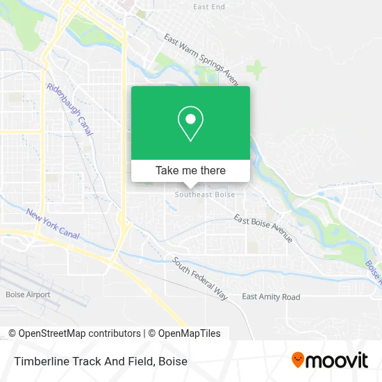Timberline Track And Field map