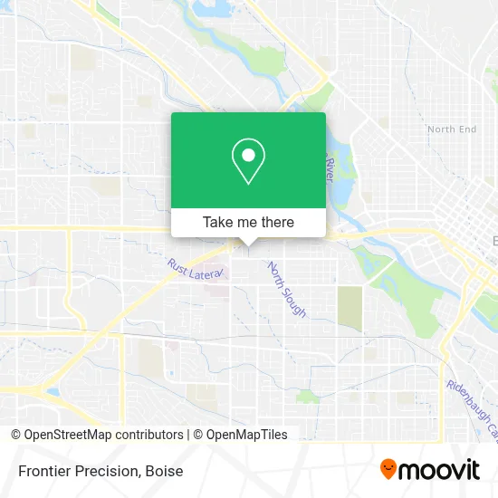Frontier Precision map