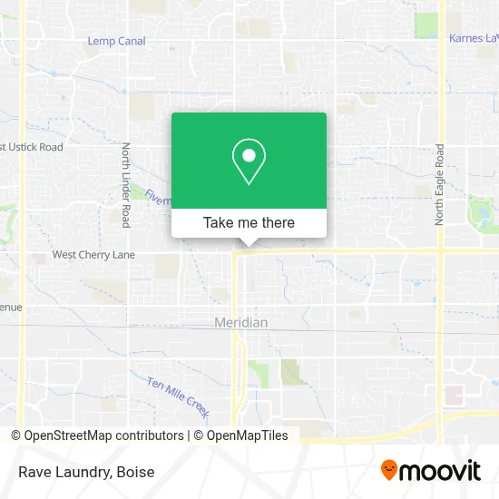 Rave Laundry map