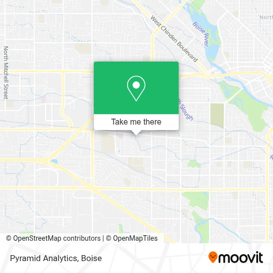 Pyramid Analytics map