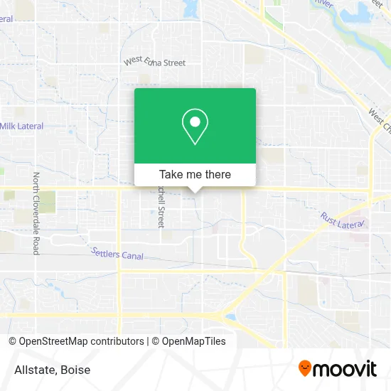 Allstate map