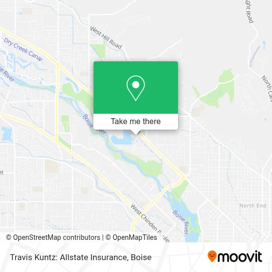 Travis Kuntz: Allstate Insurance map