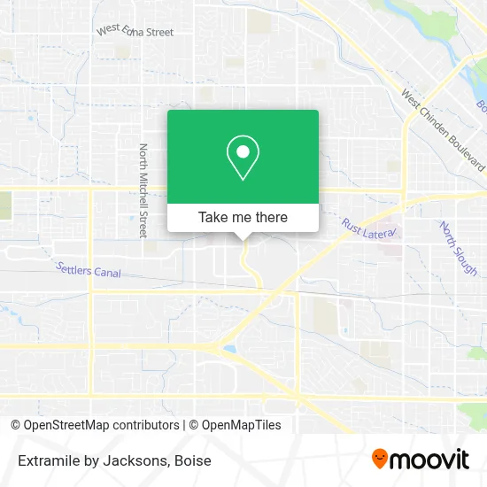 Extramile by Jacksons map