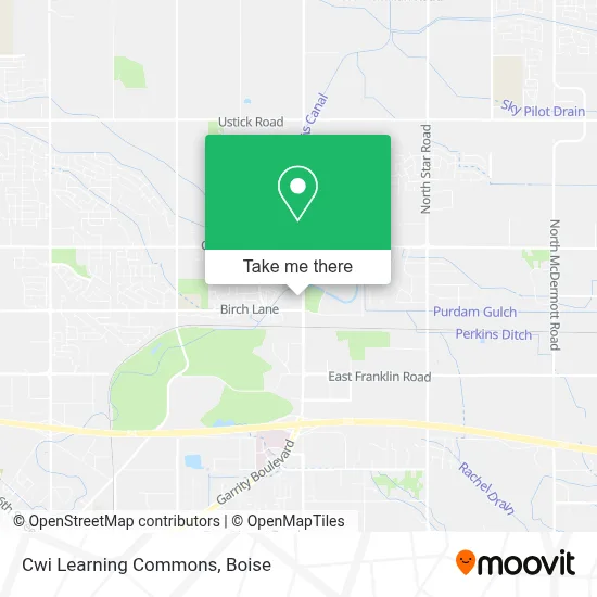Cwi Learning Commons map