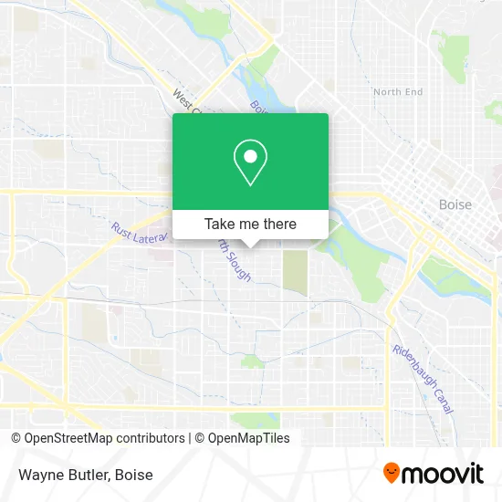 Wayne Butler map