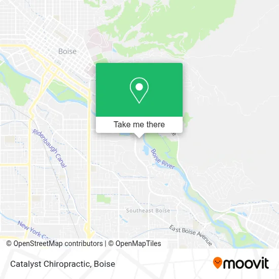 Catalyst Chiropractic map