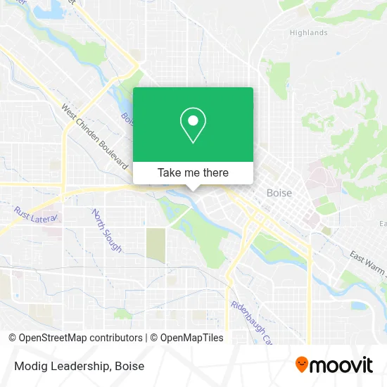 Modig Leadership map