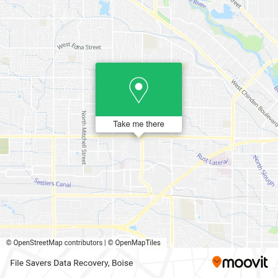 File Savers Data Recovery map