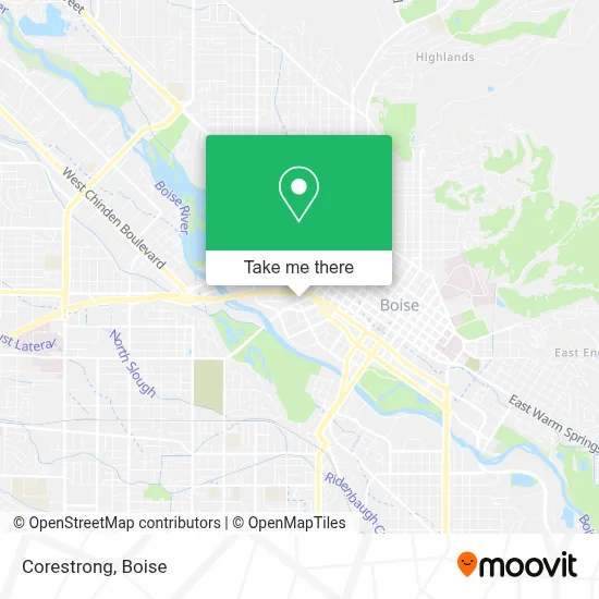 Corestrong map