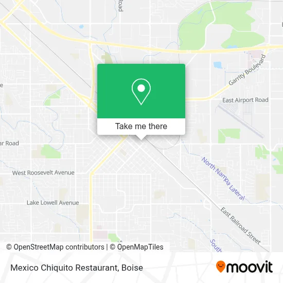 Mexico Chiquito Restaurant map