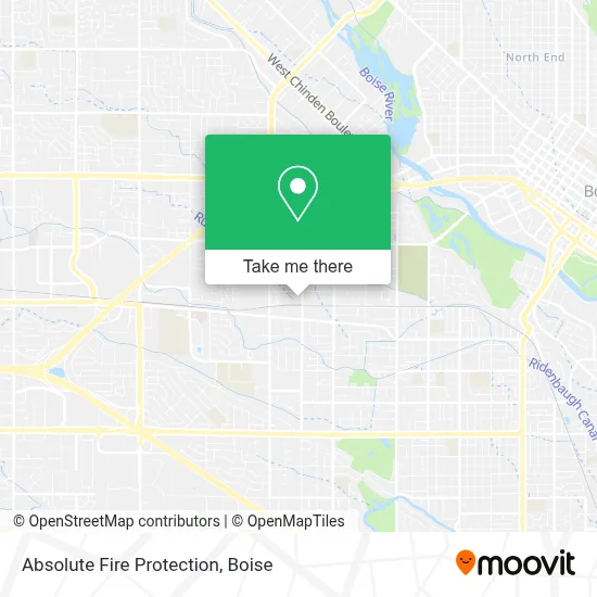 Absolute Fire Protection map