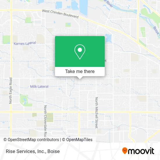 Rise Services, Inc. map