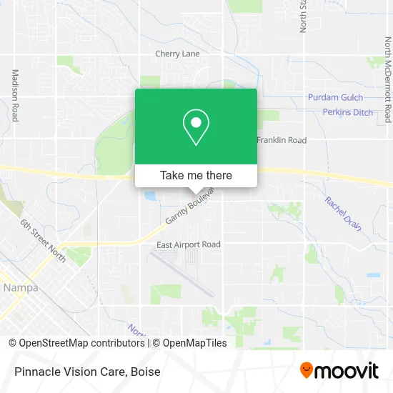 Pinnacle Vision Care map