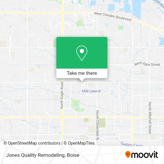 Jones Quality Remodeling map