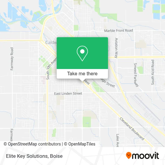 Elite Key Solutions map