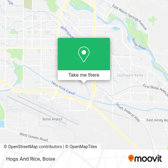 Hogs And Rice map