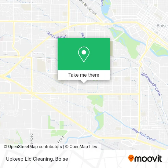Upkeep Llc Cleaning map