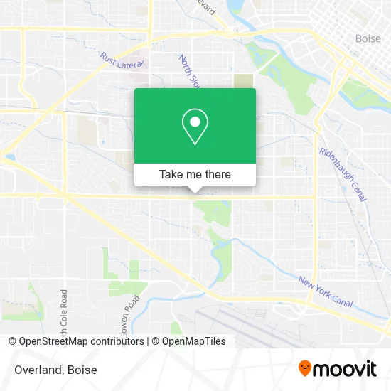 Overland map