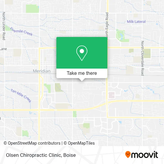 Olsen Chiropractic Clinic map