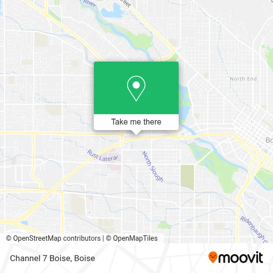 Channel 7 Boise map