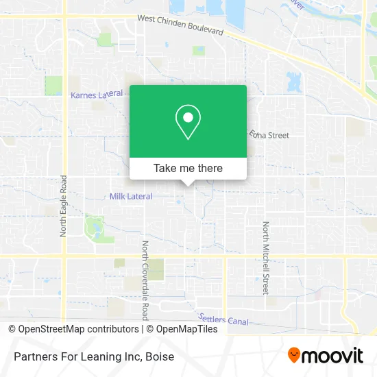 Partners For Leaning Inc map