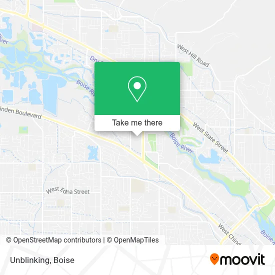 Unblinking map