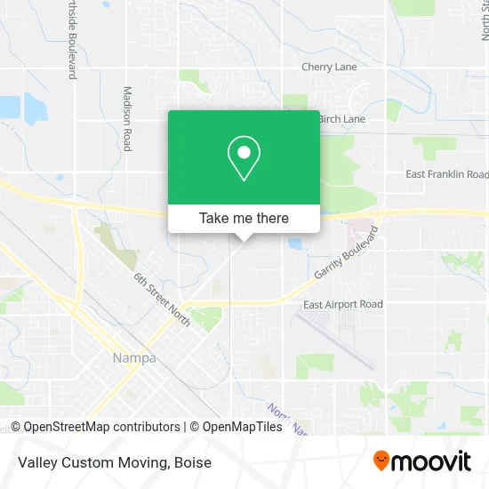Valley Custom Moving map