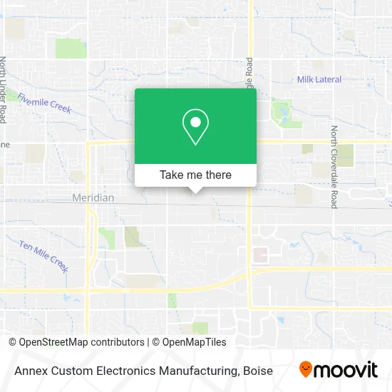 Annex Custom Electronics Manufacturing map