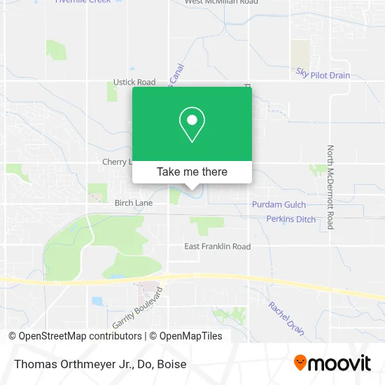 Thomas Orthmeyer Jr., Do map